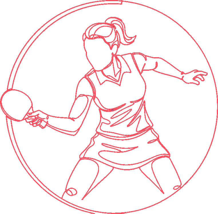 Logo Tenis de Mesa para Todas